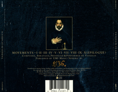 Vangelis – El Greco (CD) [1]