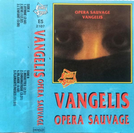 Casete audio - Vangelis - Opera Sauvage, (Casetă Audio)