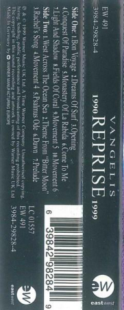Vangelis - Reprise 1990-1999 (Caseta Audio) [1]