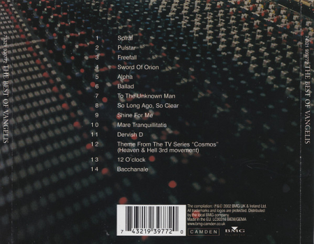 Vangelis – The Best Of Vangelis (CD) [1]