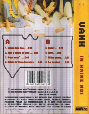 Vank - În Haine Noi , (Casetă Audio) [1]