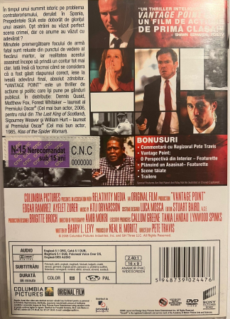 Vantage Point / Fiecare vede altceva (2008) (DVD) [1]