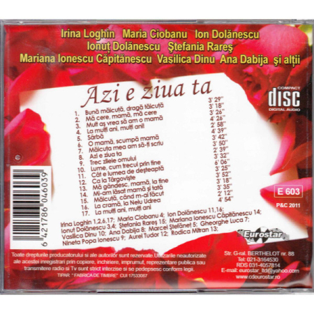 Various – Azi E Ziua Ta (CD) [1]