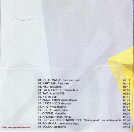 Best Of ... Romanian Top 100 2002 Vol. II, (CD) [1]