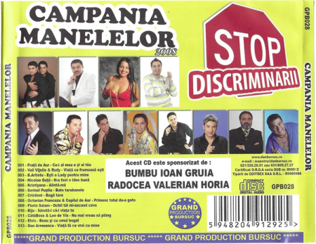 Various – Campania Manelelor 2008 (CD) [1]