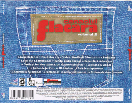 Various – Cenaclul Flacăra Volumul 2 (CD) [1]