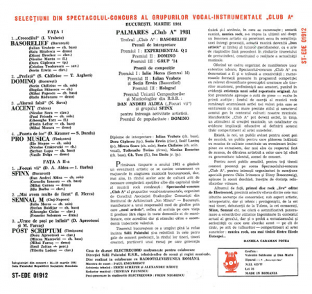 Club A, (Disc Vinil) [1]