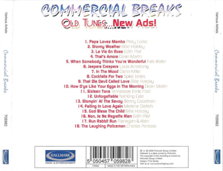 Various – Commercial Breaks. Old Tunes...New Ads! (CD) [1]