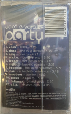Various – Dacă E Vară, E Party (CASETA) [1]