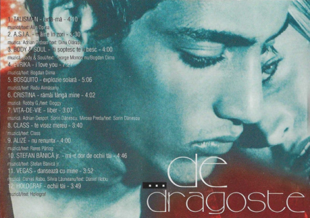 Various – ...de Dragoste (Casetă Audio) [1]