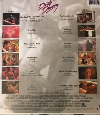 Various – Dirty Dancing Original Soundtrack, (Disc Vinil) [1]