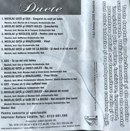 Various – Duete (CASETA) [1]
