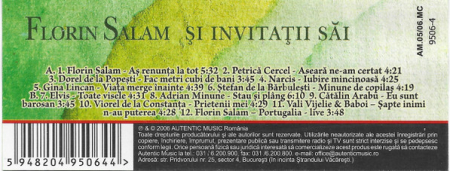 Various - Florin Salam Și Invitații Săi , (Casetă Audio) [1]