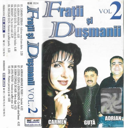 Noutăți - Various – Frații Și Dușmanii Vol 2 (CASETA)
