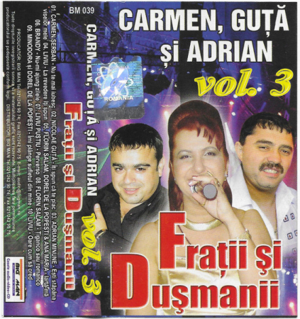 Casete audio - Various – Frații Și Dușmanii Vol. 3 (CASETA)