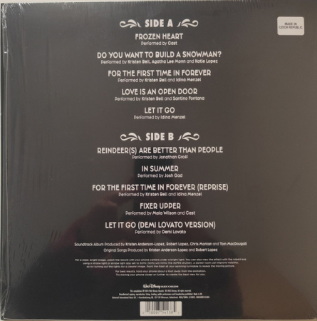 Various – Frozen: The Songs (Disc Vinil) [1]