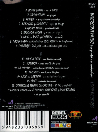 Various - Intercont Music Prezintă Cu Mândrie Loop Records , (Casetă Audio) [1]