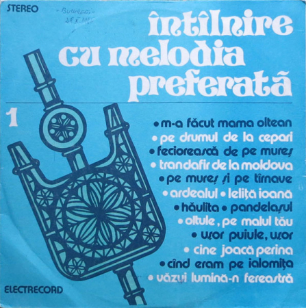 Muzică Ușoară - Întîlnire Cu Melodia Preferată, (Disc Vinil)