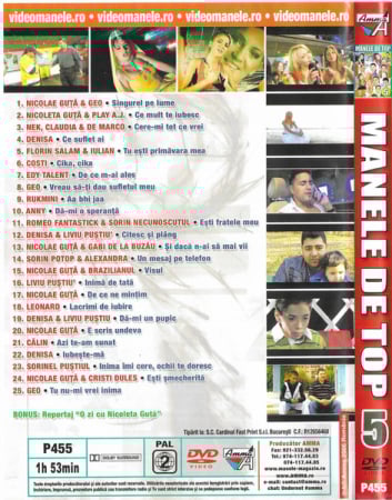 Various – Manele De Top 5 (DVD) [1]