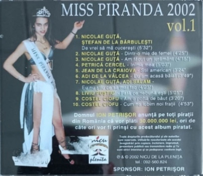 Various – Miss Piranda 2002 Vol.1 (CD) [1]