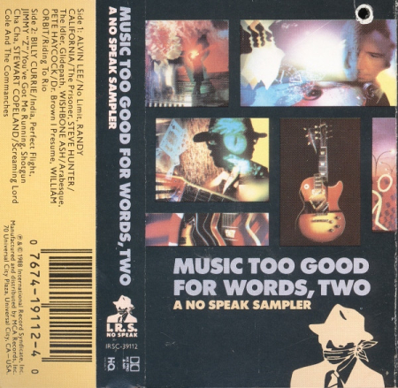 Casete audio - Various – Music Too Good For Words, Two (Casetă Audio)