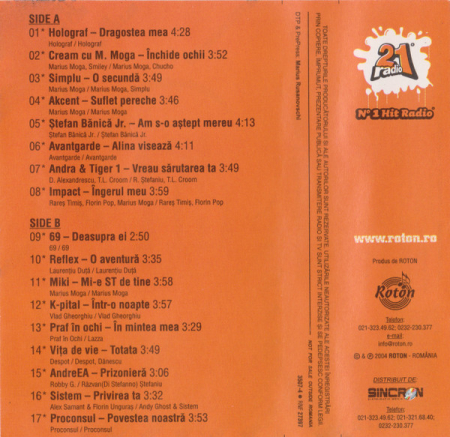 Various – No.1 Hit Collection (Casetă Audio) [1]