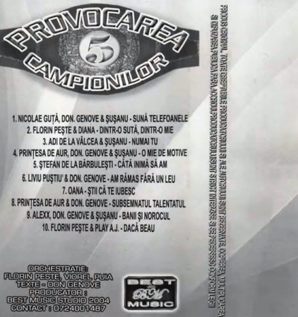 Various – Provocarea Campionilor 5 (CASETA) [1]