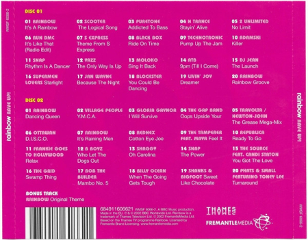 Various, Rainbow – Rainbow Rave Up! (40 Massive Dance Anthems) (CD) [1]