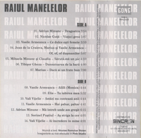 Various – Raiul Manelelor (CASETA) [1]