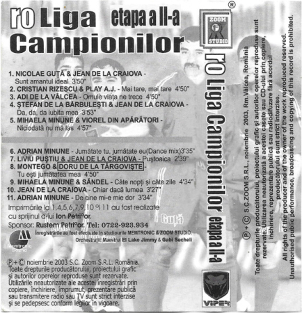 Various – RO Liga Camionilor Etapa A II-A (CASETA) [1]
