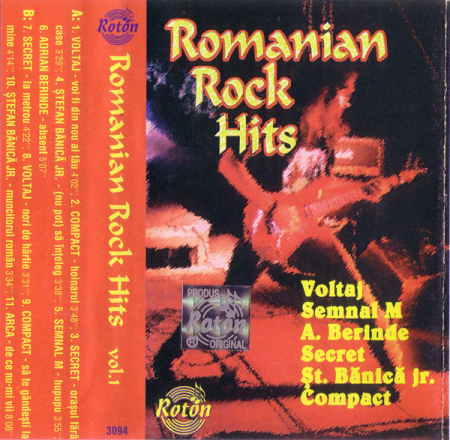 Various – Romanian Rock Hits Vol.1 (CASETA) [1]