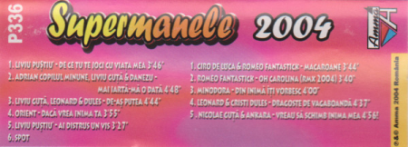 Various – Supermanele 2004 (CASETA) [1]