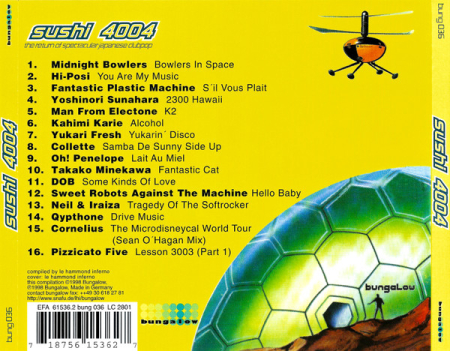 Various - Sushi 4004 - The Return Of Spectacular Japanese Clubpop (CD) [1]