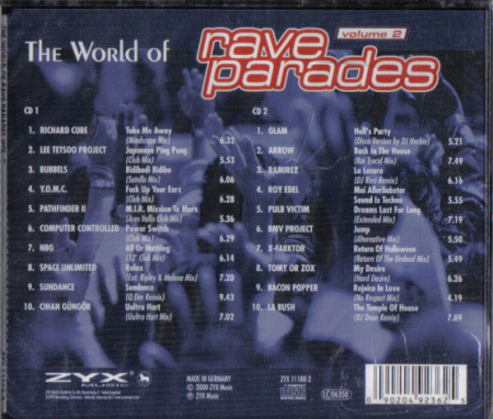 Various – The World Of Rave Parades Vol. 2 (CD) [1]