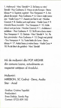 Various - Văru' Săndel ... Și Prietenii , (Casetă Audio) [1]