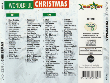 Various – Wonderful Christmas (CD) [1]