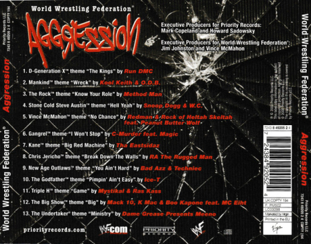 Various – WWF Aggression (CD) [1]