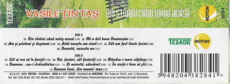 Vasile Țintaș - Din Străini Când Merg Acasă [1]