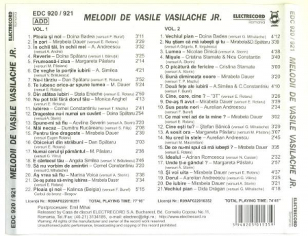 Vasile V. Vasilache - Dreptul La Neuitare, (CD) [1]