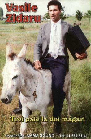 Casete audio - Vasile Zidaru - Trei Paie La Doi Măgari (Caseta Audio)