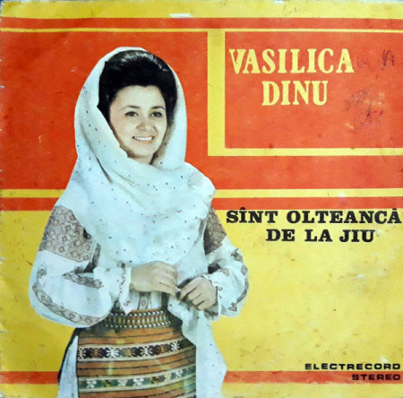 Muzică Populară/Lăutarească - Vasilica Dinu – Sînt Olteancă De La Jiu (VINIL)