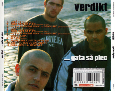 Verdikt – ... Gata Să Plec (CD) [1]
