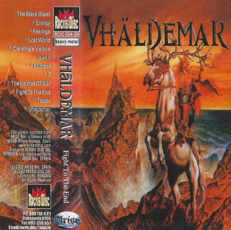 Casete audio - Vhäldemar – Fight To The End (Casetă Audio)