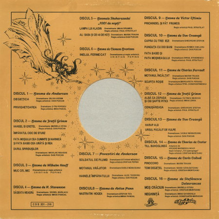 Victor Eftimiu – Basm: Prichindel Și Făt-Frumos (VINIL) [1]