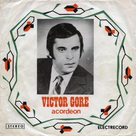 Muzică Populară/Lăutarească - Victor Gore - Acordeon (7 Inch), (Disc Vinil)