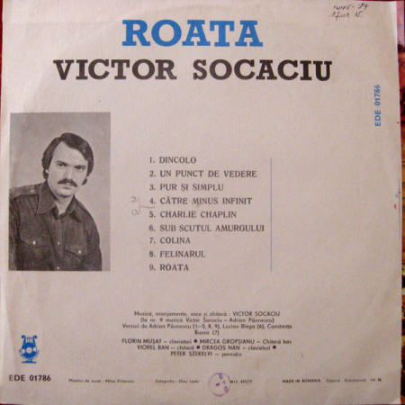 Victor Socaciu - Roata, (Disc Vinil) [1]