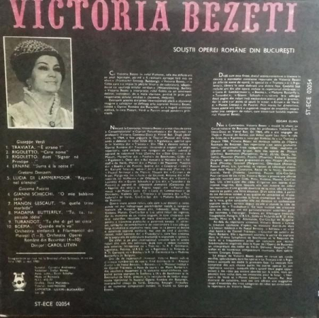 Victoria Bezetti - Victoria Bezetti, (Disc Vinil) [1]