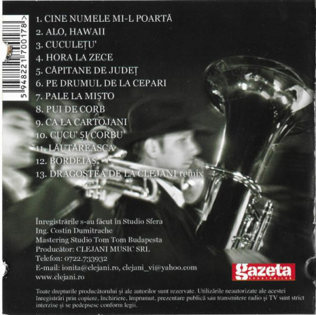 Viorica și Ioniță din Clejani - Cine Numele Mi-l Poartă, (CD) [1]