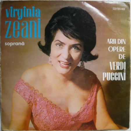 Discuri vinil - Virginia Zeani - Arii Din Opere De Verdi Și Puccini