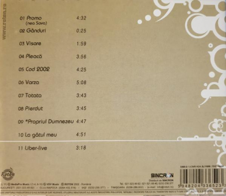 Vița De Vie - Doi, (CD) [1]